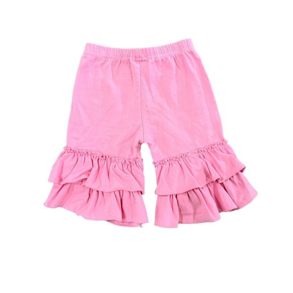 Girls Sz S (18-24m) Pink Ruffle Shorts - Picture 2 of 3